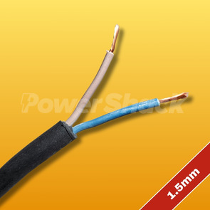 1.5mm 2 Core H07RN-F Cable