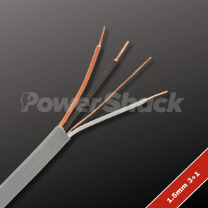 6243Y 1.5mm² 3 Core & Earth Cable - Grey