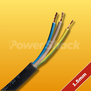 1.5mm 3 Core H07RN-F Cable