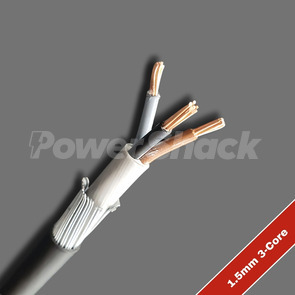 1.5mm 3 Core SWA Armoured Cable - 6493X