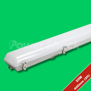 Bell Lighting Dura LED 4000K IP65 Double Anti Corrosive Batten - (2ft) 600mm - Double