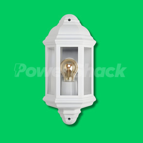 Bell Retro Vintage Half Lantern - White