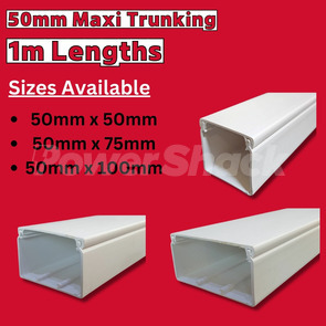 Univolt 50mm Maxi Trunking (1m Length)