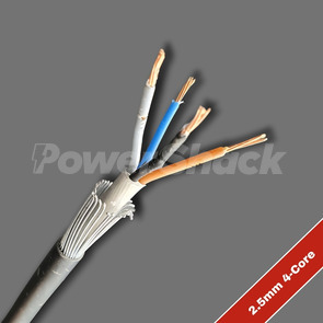 2.5mm 4 Core SWA Armoured Cable - 6494X