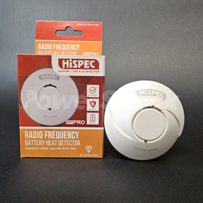 Hispec - Battery Heat Detector Radio Frequency