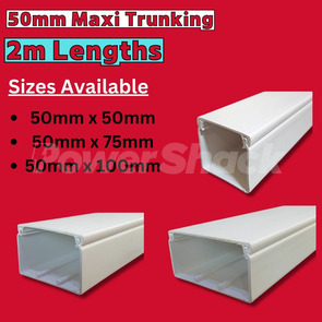 Univolt 50mm Maxi Trunking (2m Length)