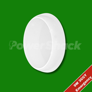 Lumineux Rutland Bulkhead 9W 3CCT - White - Emergency