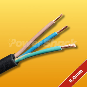 6.0mm 3 Core H07RN-F Cable