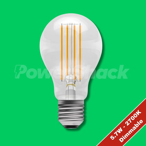 Bell LED Filament Clear GLS Dimmable 2700K - ES