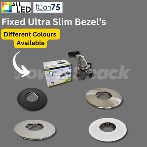 ALL LED iCAN75 Fixed Downlight Bezels