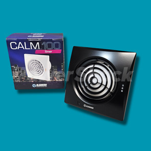 BLAUBERG Calm 100mm Black Extractor Fan