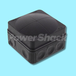 Wiska Combi 108/5 IP66 Junction Box - BLACK