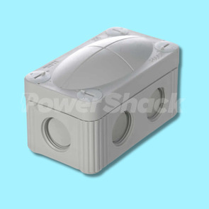 Wiska Combi 206 IP66 Junction Box - GREY