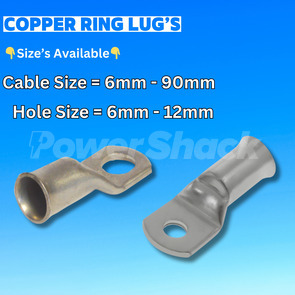 UNICRIMP Copper Tube Lug's