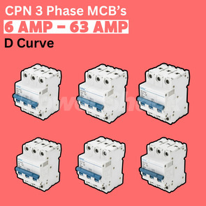 CPN Cudis Triple Pole MCB's (D Curve)