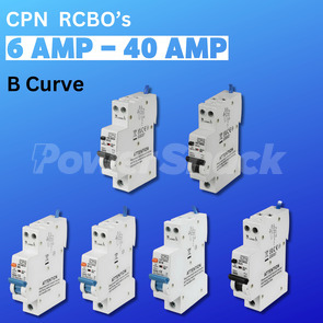 CPN Cudis Single Pole RCBO's - (B Curve)