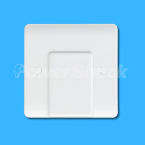 Knightsbridge Curved Edge 20A Flex Outlet Plate