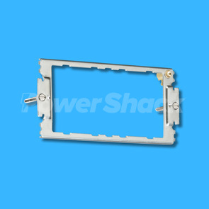 Knightsbridge 1G-2G Mounting Frame - 3G-4G Grid Frame - Double Plate