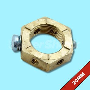 Wiska Brass Earthing Nuts - 20MM