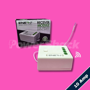 ENERJ On / Off Wireless Receiver for Kinetic Switches - Non-Dimmable - 10 Amp - Non Dimmable