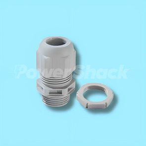 Wiska GLP25 25mm Compression Gland with Lock Nut - GREY