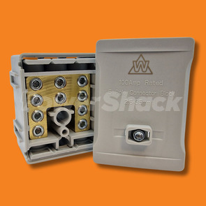 GPRO - 100amp 5 Way Terminal Block - Grey