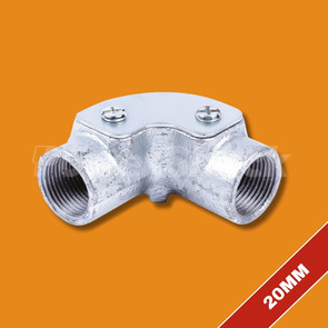 Niglon 20mm Conduit Fittings - Inspection Elbow - 20mm