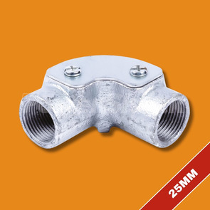 Niglon 25mm Conduit Fittings - Inspection Elbow - 25mm