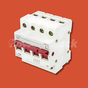 CPN Cudis 4 Pole Main Swich Isolator - 125 Amp