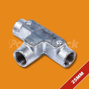 Niglon 25mm Conduit Fittings - Inspection Tees - 25mm