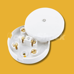 20 Amp 6 Term Junction Box - White