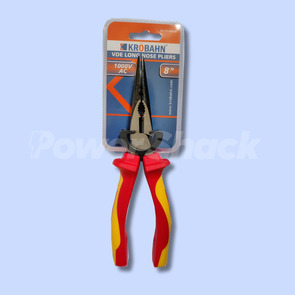 Krobahn VDE Long Nose Pliers  - 8"