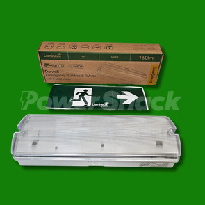 Lumineux Darwell 4w Emergency LED Bulkhead - E-SEL3 Selectable