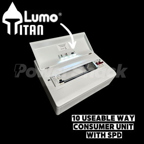 CPN Cudis Lumo Titan 10 Way Consumer Unit