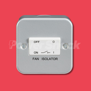 Knightsbridge Metal Clad 10AX Fan Isolator Switch