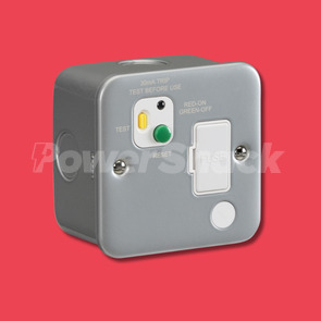 Knightsbridge 13A RCD Fused Spur Unit (Type A) - 30mA