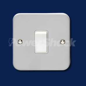 Eurolite Switch Metal Clad - 1 Gang - 2 Way