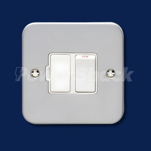 Eurolite 13Amp Switched Fuse Connection Metal Clad - Standard