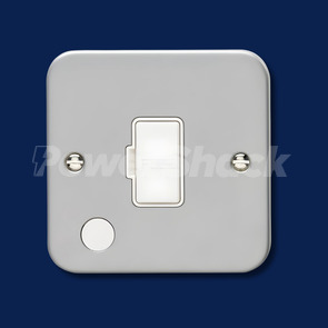 Eurolite 13Amp Unswitched Fuse Connection Unit Metal Clad - Flex Outlet