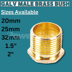 Niglon Male Brass Bush