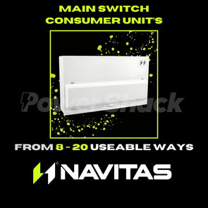 Navitas Consumer Unit Complete with 100A Mainswitch