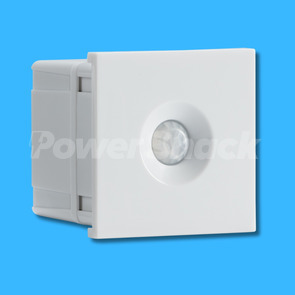 Knightsbridge 120° PIR Sensor Data Module 50 x 50mm - White - Standard PIR