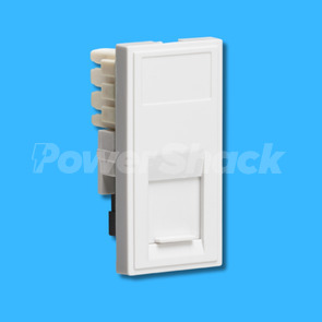 Knightsbridge RJ11 Data Module 25 x 50mm - White