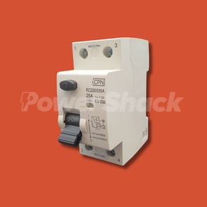 CPN Cudis 2 Pole 30mA Type A RCD - 25A - 30MA