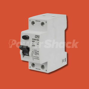 CPN Cudis 2 Pole 100mA Type A RCD - 80A - 100MA