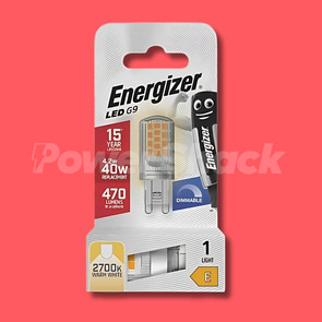 Energizer 4.2W Dimmable LED G9 Lamp