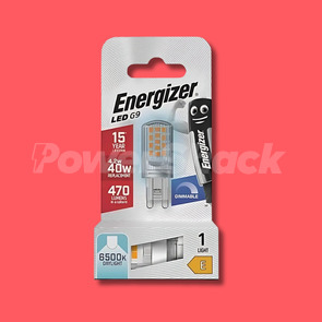 Energizer 4.2W Dimmable LED G9 Lamp - 6500k - DAY LIGHT