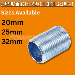 Niglon Galv Threaded Nipples