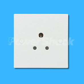 Knightsbridge Square Edge 5A Unswitched Socket