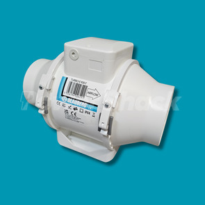 Blauberg In-line Mixed Flow Extractor Fan with Timer